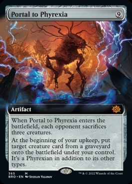 Portal to Phyrexia The Brothers' War Bordless